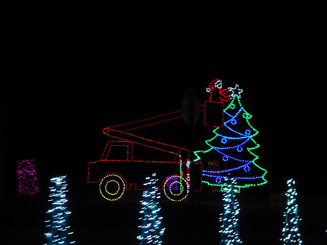 An image of LED Christmas lights.